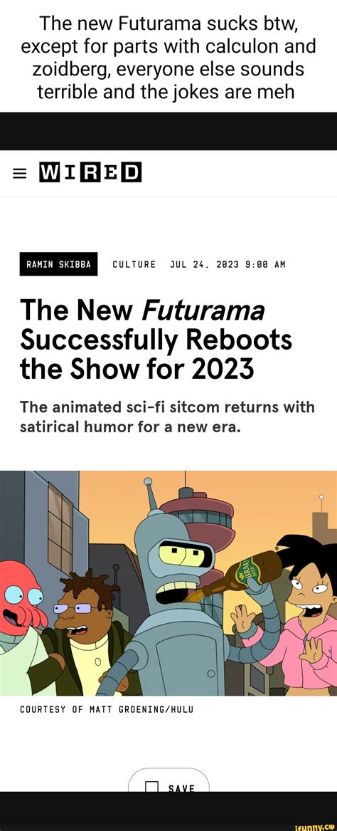 new futurama sucks